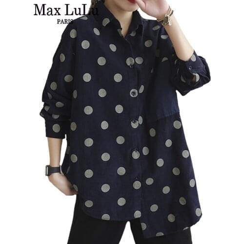 Max LuLu Polka Dot Blouses