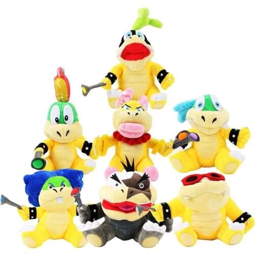 New Child Cute Super Mary Mario Around The Game Kuba Kid Fire Dragon II Monster Plush Toys Doll Pillow Christmas Kids Gifts