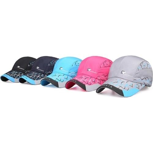 2021 New Arrive Fashion Mens Summer Sport Baseball Hat Summer Quick Drying Baseball Cap