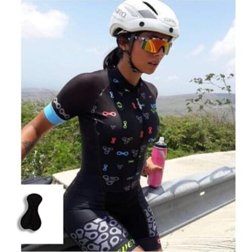 OEM 2021Quick Dry And Breathable Summer Short Sleeves Cycling Jersey Set, With Custom Logo And Sublimation Triathlon Jumpsuit
