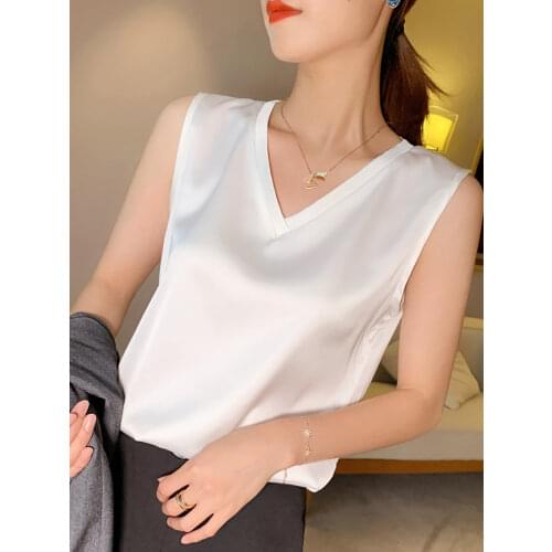 Блузки без рукавов QDNIXILA China At AliExpress