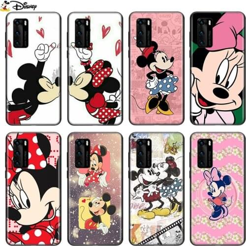 Silicone Cover Mickey Mouse Animation For P Smart S Z Mate 40 30 20 10 Plus PRO Plus Lite 2018 2019 2020 Phone Case