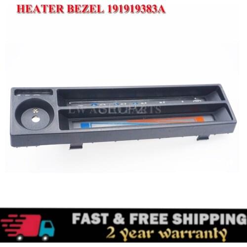 Fresh air central a/c heater control panel climate control switch unit panel for vw volkswagen jetta corrado golf 191 919 383a