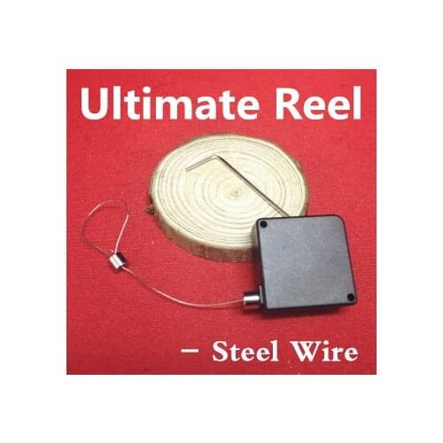 Ultimate Reel-Steel Wire C Magic Accessories Magician Stage Magic Tricks Gimmick Illusions Magia Toys Classic High Quality Joke