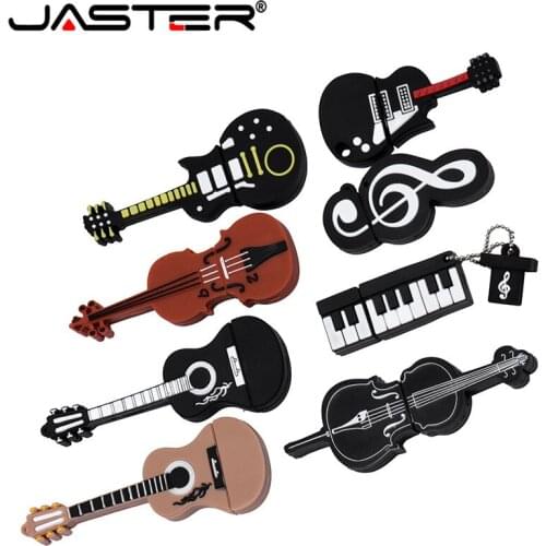 JASTER 64GB USB stick 9model New type Musical instrument USB flash drive pen drive 4GB 8GB 16GB 32GB usb2.0 memory Stick