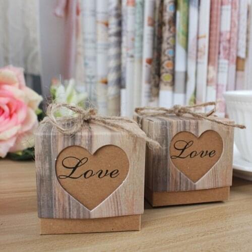 100pcs Wedding Favour Favor Sweet Cake Gift Candy Boxes Bags Anniversary Party
