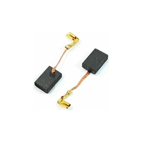 2 Pieces 16mm x 11mm x 5mm Motor Electric Carbon Brushes for Makita 9553NB