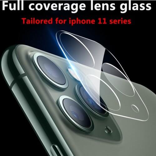 2PCS Camera Protective Glass Film For iPhone 12 mimi 12ProMax 11 Pro Max Tempered Glass Full Cover Lens Protector