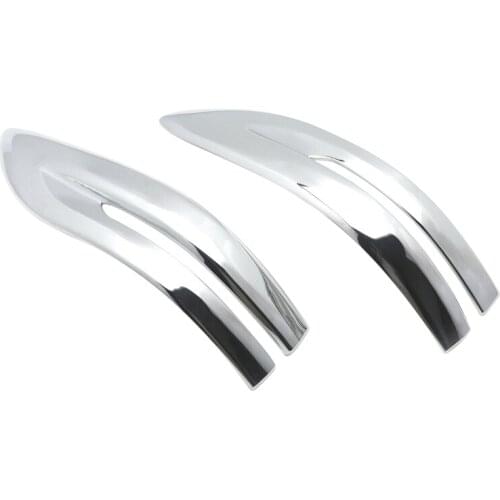 Car Chrome Side Rearview Mirror Stripe Cover Trim for Honda CR-V CRV 2017-2019