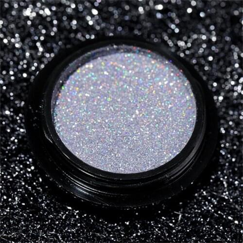 Nails Art Glitter Pigment Powder Gel Polish Mirror Manicure Sparkles Chameleon UV Decorations Chrome Holographic Nail