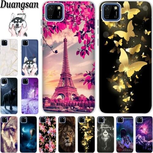 For Honor 9S Case Honor 9S Case Soft TPU Flowers Silicon Phone Cover For Huawei Honor 9S 2020 Honor9S 9 S Back 5.45'' Case