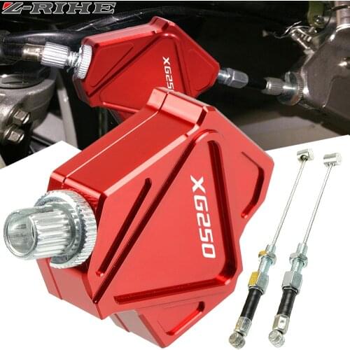 For YAMAHA XG250 XG 250 TRICKER 2004-2010 2005 2006 2007 2008 Motorcycle CNC Aluminum Stunt Clutch Lever Easy Pull Cable System