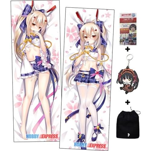 Hobby Express Anime Dakimakura Japanese Otaku Waifu Hugging Body Pillow Cover Ayanami ADP912020