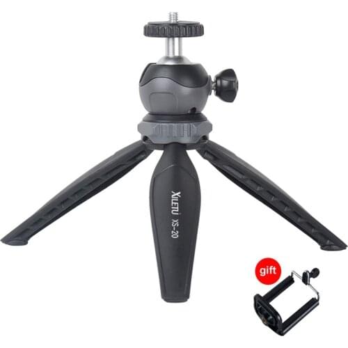 Mini Tripod with Holder Mount Portable Selfie Camera Tabletop Travel Tripod for iPhone 7 Plus Sony A7 Samsung Mobile Phone