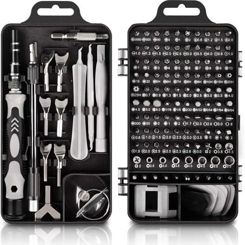WOZOBUY 135 in 1 Precision Screwdriver Set DIY Repair Tools Kit to Fixing Phone Laptop PC Watches Glasses and Other Electronics