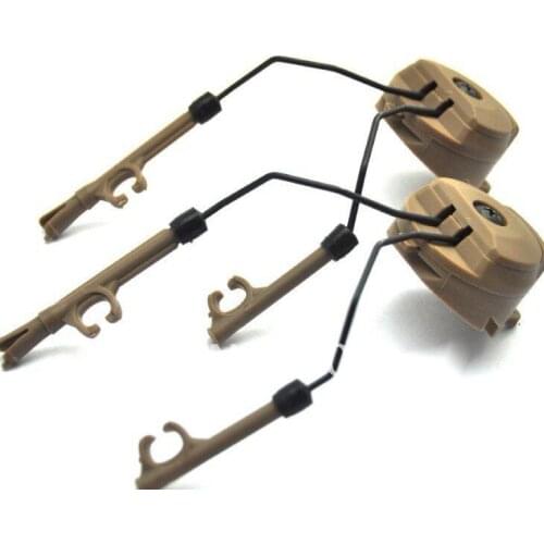 FMA PT Headset and Helmet Rail Adapter Set (Dark Earth) TB347