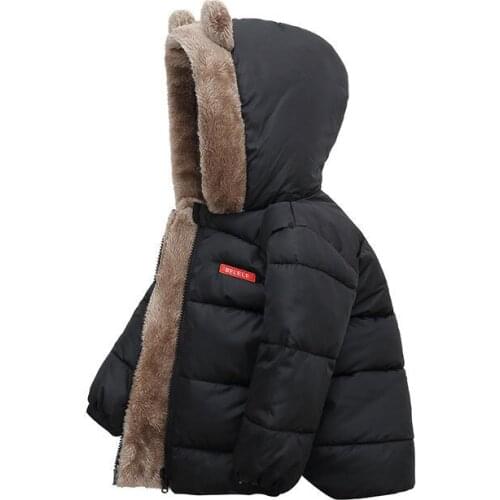 2021 Winter New Children Girls Clothing Boys Long Parka Jacket Baby Girl Clothes Faux Fur Coat Snowsuit Outerwear Kids Overcoat