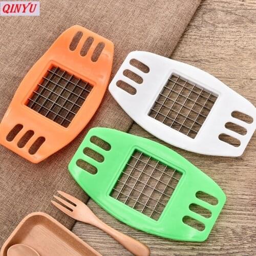 Vegetable Potato Slicer Cutter French Fry Cutter Chopper Potato Chips Maker Tool Potato Slicing Kitchen Gadgets machine cuts 5Z