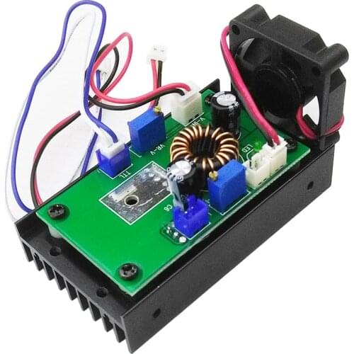 Laser driver laser head 532nm board 650nm 450nm 200mW 500mw 1W/2W/2.5W/5W/5.5W blue laser module 12V/TTL/PWM heat sink