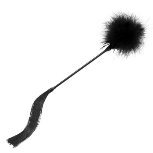 Bdsm Feather Tickled Whip Bondage Erotic Punish Fetish Riding Crop Pony Leather Spanking Paddle Play Sex Toys Adult Game S0179