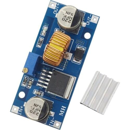 Glyduino 5A XL4015 DC-DC STep Down Adjustable Power Supply Module LED Lithium Charger for Arduino
