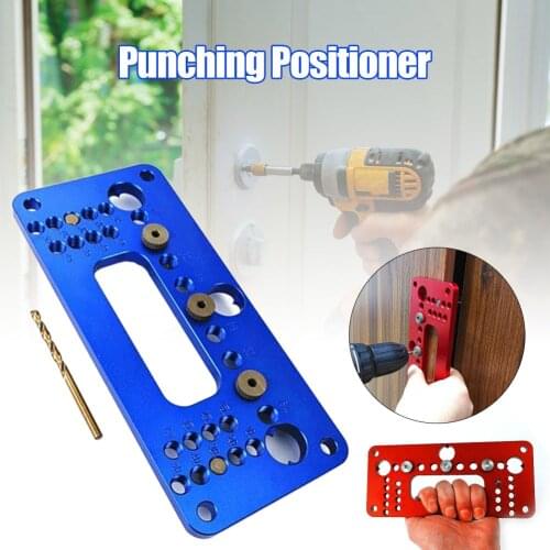 Handle Punching Positioner Aluminum Alloy Locator for Home Woodworking New Design 2019