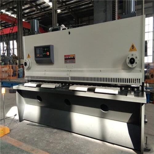 QC11Y cnc hydraulic guillotine shearing machine with E21s system