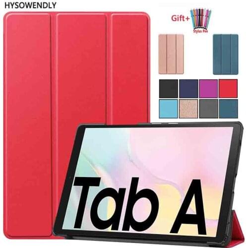 Smart Tablet Case for Samsung Galaxy Tab A7 10.4 SM-T500 T505 Tablet Adjustable Folding Stand Cover for Samsung Tab A7 2020 Capa
