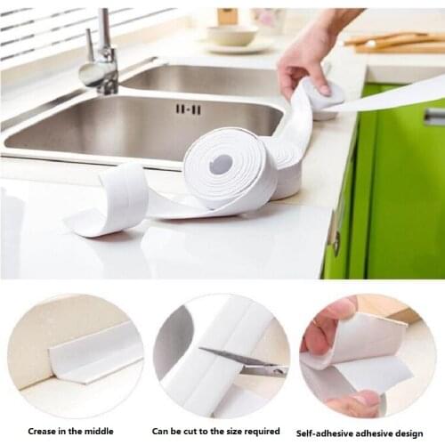 UBRUSH 300x3.8cm Wall Stickers PVC Safty Home Decor Wallpaper Wall Decor Waterproof For Kitchen Bathing Room Decorative Sticker