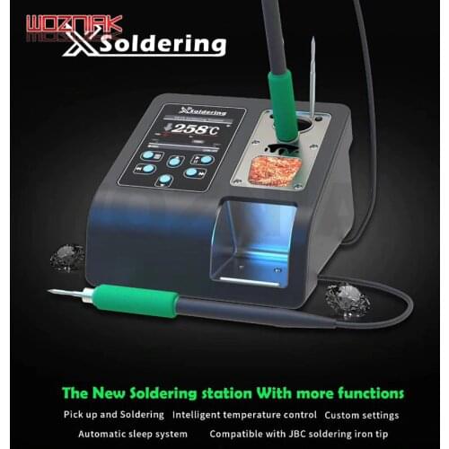 Xsoldering 200W 2.5S Lead-free Soldering Station Rapid Heating Soldering Iron Set JBC handle universal JBC Tip Exceed SUGON T26