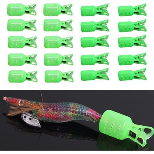 10pcs Squid Fishing Lures Jig Hook Protector Cover Prawn Shrimp Fishing Jigs Lure Covers Safety Caps Fishing Accessories Tools