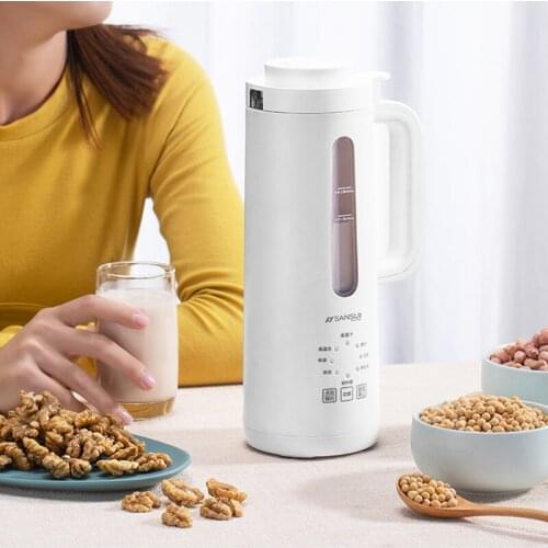220V Mini Soybean Milk Machine Cytoderm Breaking Maker Filter-free Automatic Heating Soy milk Multi-function Cooking Machine