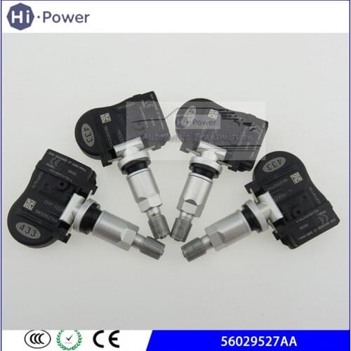 4pc/Lot. Original 68078768AA 56029527AA Tire Pressure Monitoring System Sensor For Chrysler 68001698AA 68001698AB TPMS Sensor