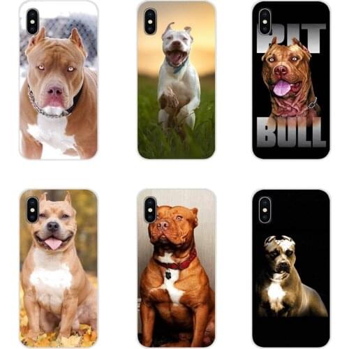 Accessories Phone Shell Covers For Samsung Galaxy S2 S3 S4 S5 Mini S6 S7 Edge S8 S9 S10E Lite Plus Pit Bull Lovely Dog Pitbull