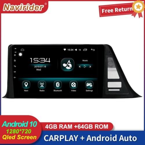 2Din Car Stereo Receiver With Screen Android 10 Multimedia Player For TOYOTA CHR GPS Radio Video Carplay Head Unit Navigation