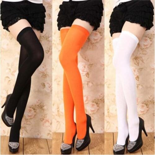 AWAYTR Women's Black Stockings