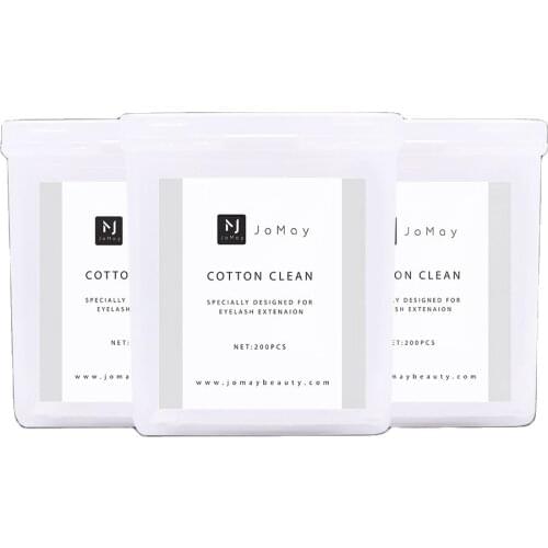 Lint-Free Paper Cotton Wipes Eyelash Glue Remover wipe the mouth of the glue bottle prevent clogging glue Cleaner Pads