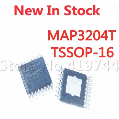 5PCS/LOT MAP3204T MAP3204 TSSOP-16 [Small size and dense feet] LCD power supply IC In Stock NEW original IC