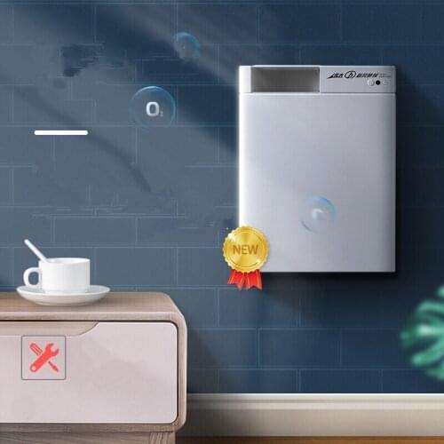 FF100 Household Wall-mounted Fresh Air Blower, Two-way Flow Ventilation, Heat Recovery, and Haze Removal