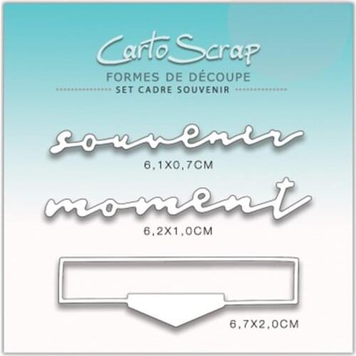 CH 2021 New Arrival Cadre-souvenir Stencil Metal Cutting Dies For Scrapbooking Practice Hands-on DIY Album Card Craft Decoration