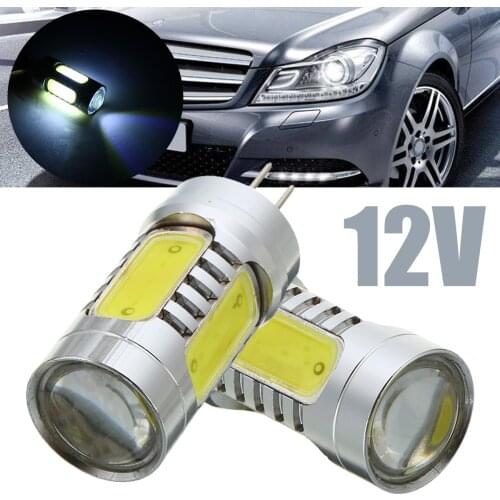 2pcs HP24W G4 Canbus LED Light Daytime Running Lights For CITROEN C5 PEUGEOT 3008 5008 White