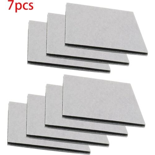 7Pcs/Lot Vacuum Cleaner HEPA Filter for Philips Electrolux Replacement Motor filter cotton filter wind air inlet outlet fIlter