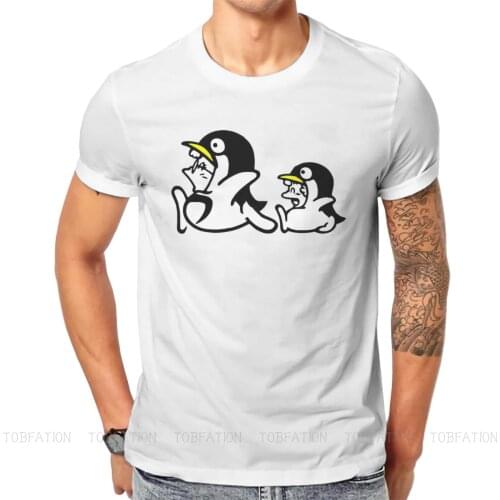 Dr Slump Arale Pengin Senbei Manga Pure Cotton TShirt Gachan Penguins Basic T Shirt Oversized Men Tee Shirt New Design Trendy