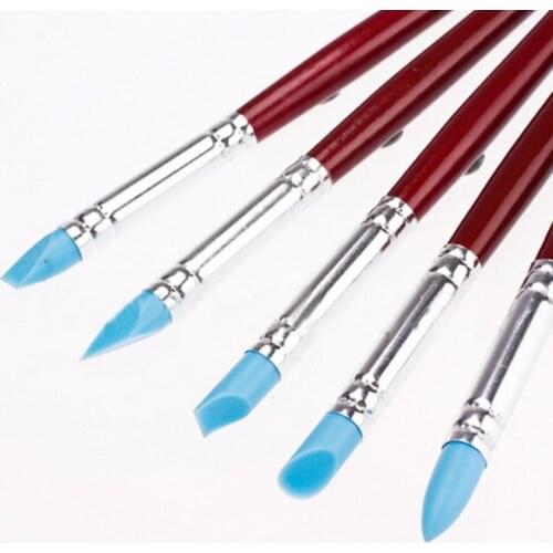 5 Pcs Pottery Clay Sculpture Carving Tools Polymer Art Craft Ceramic Supplies