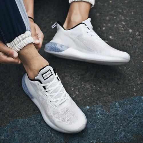 Summer Breathable Men Running Shoe Sneakers For Men Breathable Shoes Mens Mesh Summer Work Comfortable Casual 2020 New
