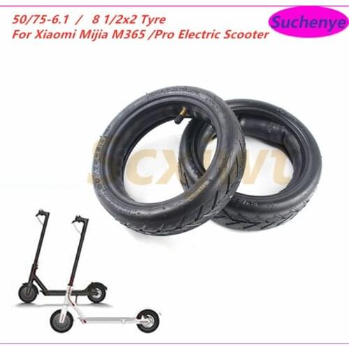 Upgraded Chaoyang Inflatable Tires for Xiaomi Mijia M365 Electric Scooter 8 1/2X2 Tube Tyre Replace Inner Camera 50/75-6.1 Tyre
