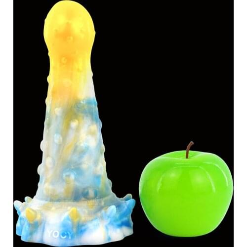 20.5CM*7CM Huge Anal Butt Plug Large Silicone Fantasy Dildo G-spot Anus Toys For Women Man Massager Sex Products Masturbater 18