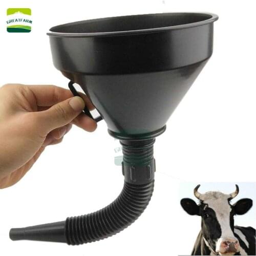 Ox drug delivery funnel matching dispenser Medicine feeder plastic band telescopic funnel Veterinary equipment breeding suppliy