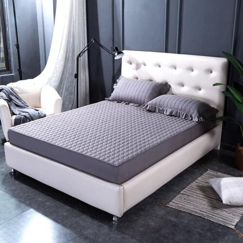 Bedspreads Six-sided all-inclusive bed sheet mattress protector quilted zipper type non-slip dust cover thick warmth bed covers