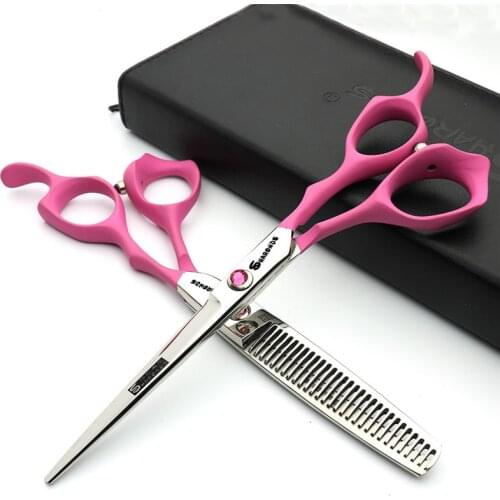 Professional Hairdressing Scissors Hair Salon 6-inch Thinning & Cutting Scissors Barber Shop Hairdressers Hair Scissors Set
